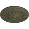 Ekena Millwork Vincent Ceiling Medallion (Fits Canopies up to 6"), Hand-Painted Witch Hazel, 26"OD x 3"P CM26VIWHF - alternate 3